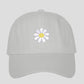 Anna-Kaci Women's Baseball Cap Stylish Solid Color with Daisy Embroidery