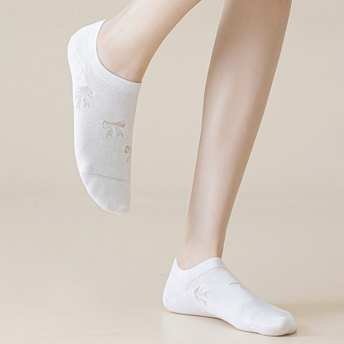 Anna-Kaci Invisible Women's Summer No-Show Liner Socks 5Pk