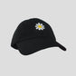 Anna-Kaci Women's Baseball Cap Stylish Solid Color with Daisy Embroidery