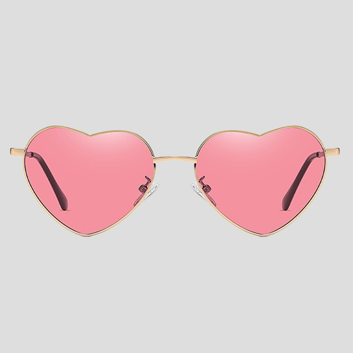 Anna-Kaci Women's Stylish Heart-Shaped Polarized Sunglasses UV400 Protection for Outdoor Activities