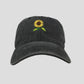 Anna-Kaci Women's Baseball Cap with Sunflower Embroidery