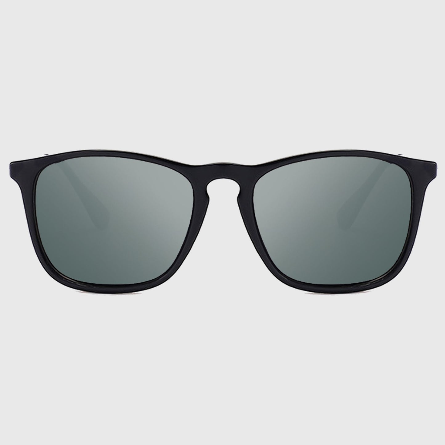 Anna-Kaci Women's Trendy Square Metal Arm Sunglasses