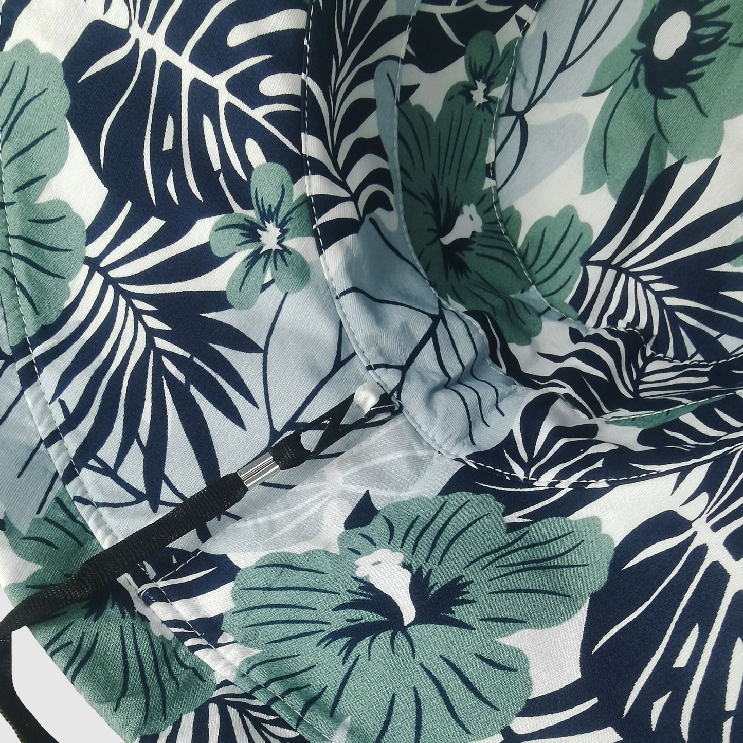 Anna-Kaci Women's 2-in-1 Double-Sided Bucket Hat with Floral & Solid Design