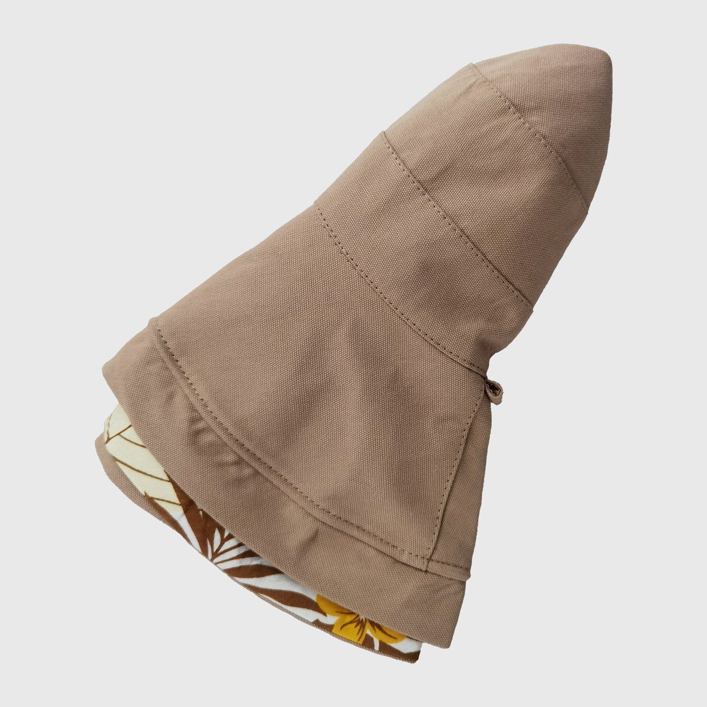 Anna-Kaci Women's 2-in-1 Double-Sided Bucket Hat with Floral & Solid Design