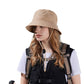 Anna-Kaci Lightweight Packable Bucket Hat with Ventilated Crown Chin Strap and Adjustable Fit for Travel Hiking and Outdoor Use