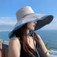 Anna-Kaci Women's Reversible Wide - Brim Sun Hat with Adjustable Chin Strap