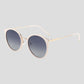 Anna-Kaci Elegant Round Women's Polarized Sunglasses UV400 Protection