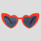 Anna-Kaci Active Women's Vibrant Heart-Shaped Fashion Sunglasses UV400 Protection