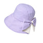Anna-Kaci Wide Brim Bucket Hat Back Bow Detail for Sun Protection and Stylish Summer Looks