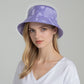 Anna-Kaci Summer Fisherman Hat Outdoor Travel Tie Dye Bucket Hat with Wide Brim Casual Sun Protection