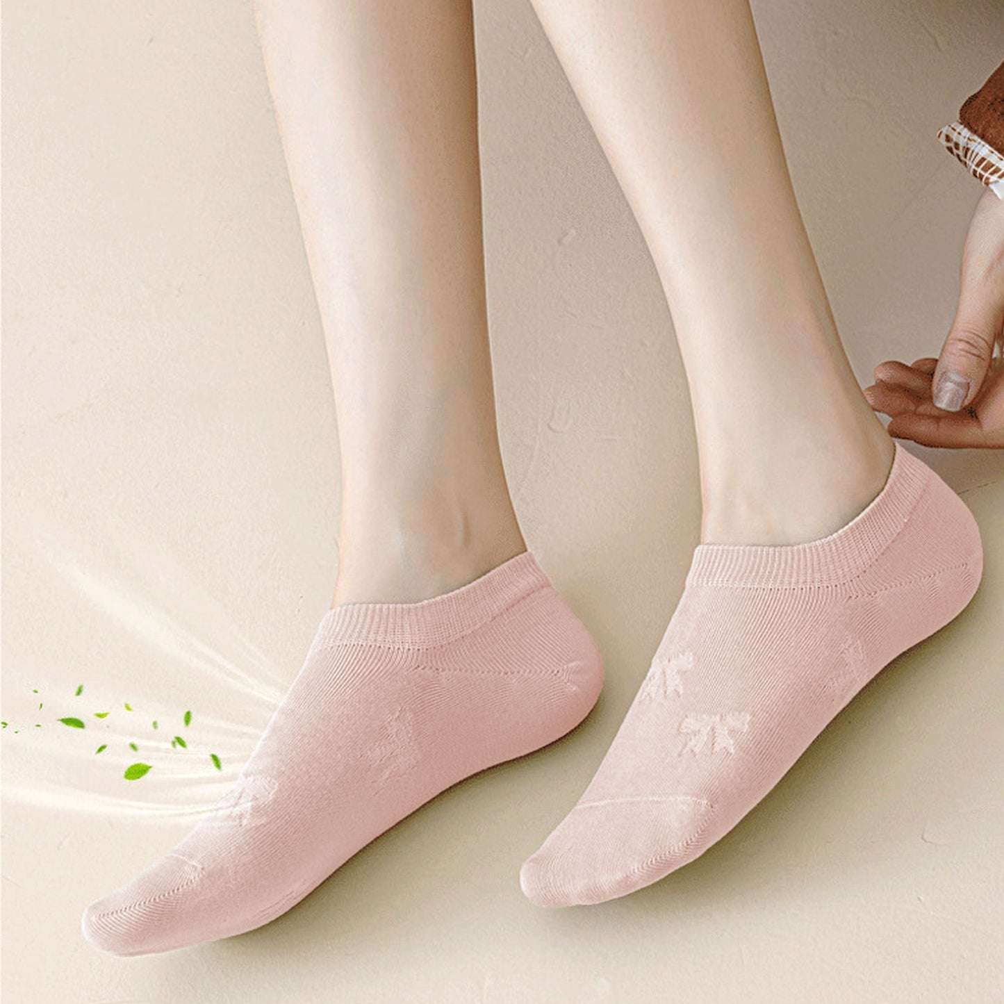 Anna-Kaci Invisible Women's Summer No-Show Liner Socks 5Pk