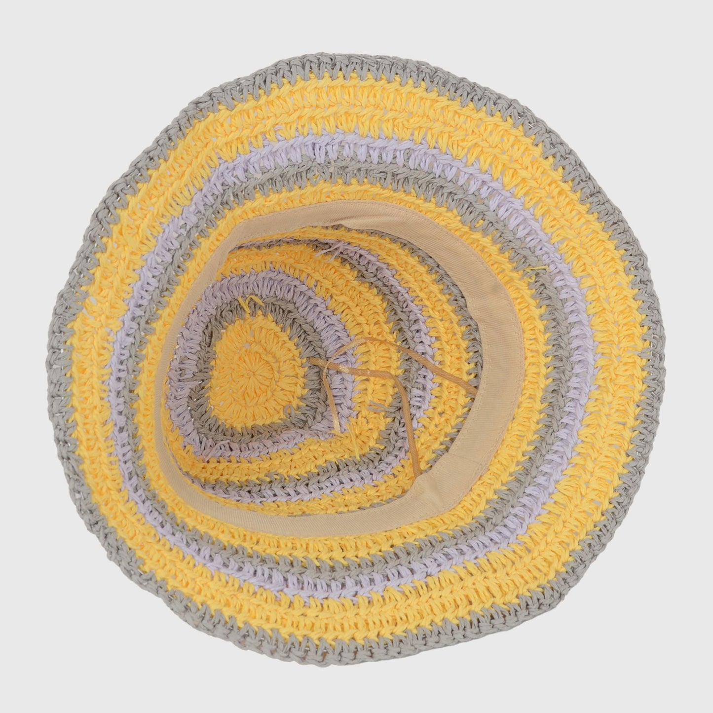 Anna-Kaci Women's Vibrant Multicolored Crochet Bucket Hat