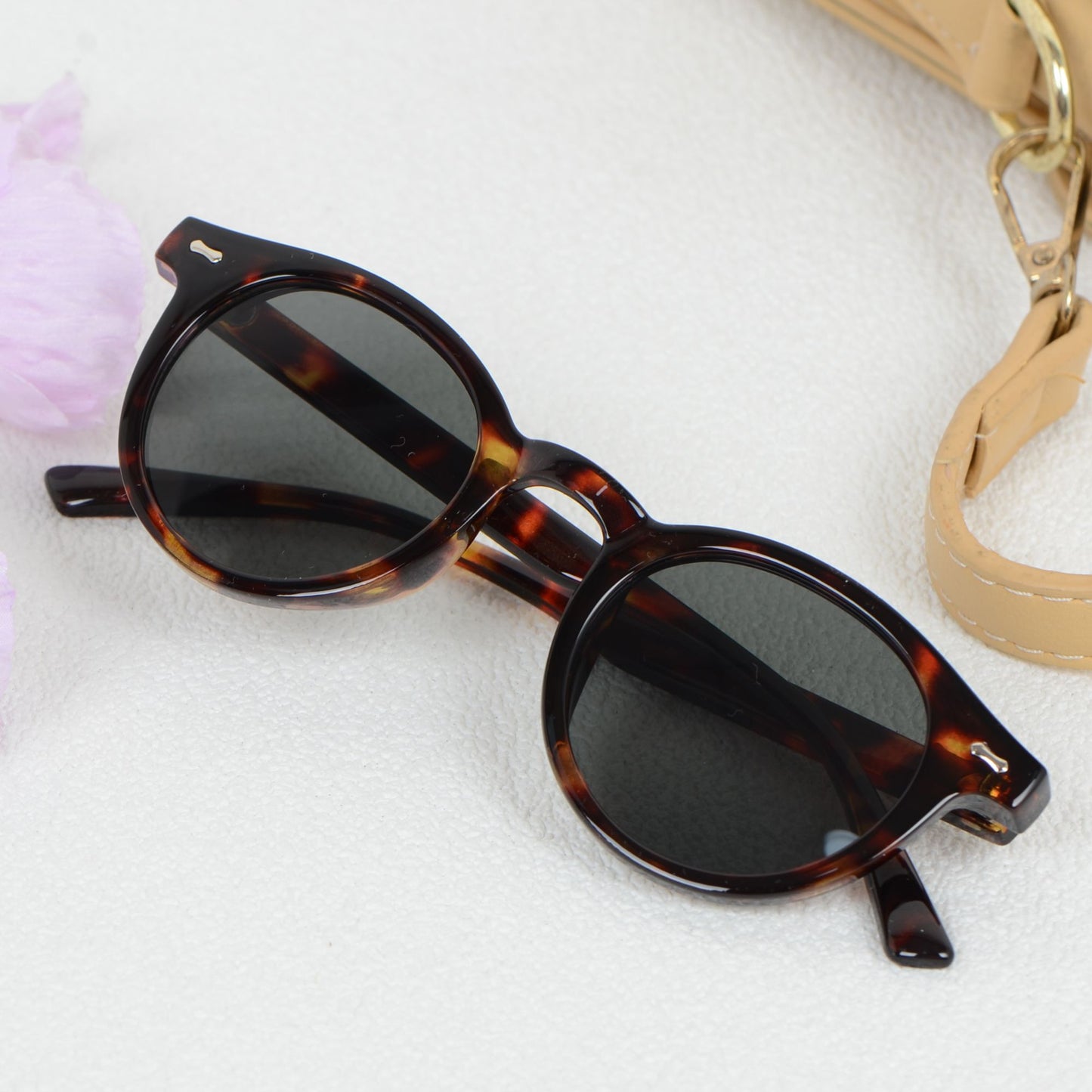 Anna-Kaci Classic Round Women's Polarized Sunglasses UV400 Protection