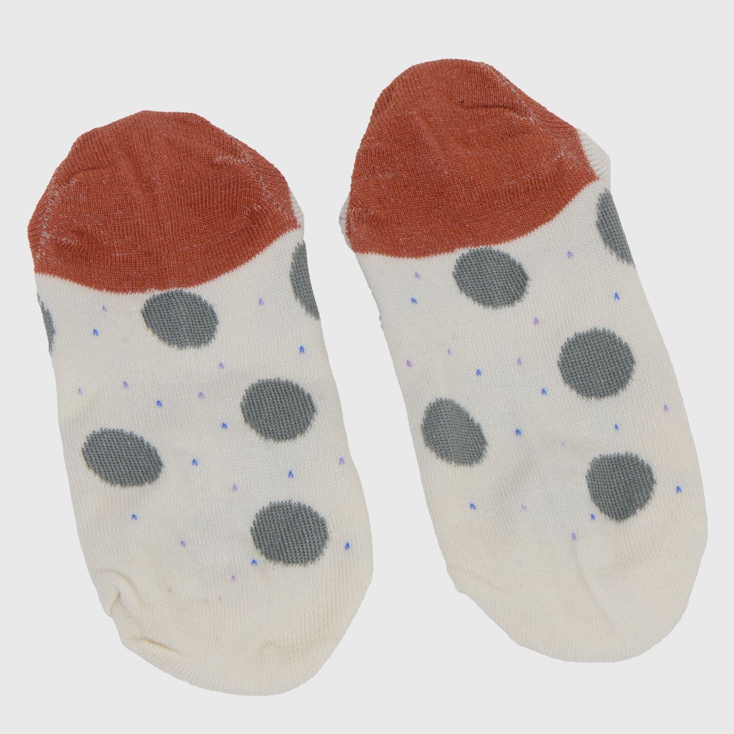 Anna-Kaci Women's Charming No Show Socks Seamless Toe Cotton 6Pk