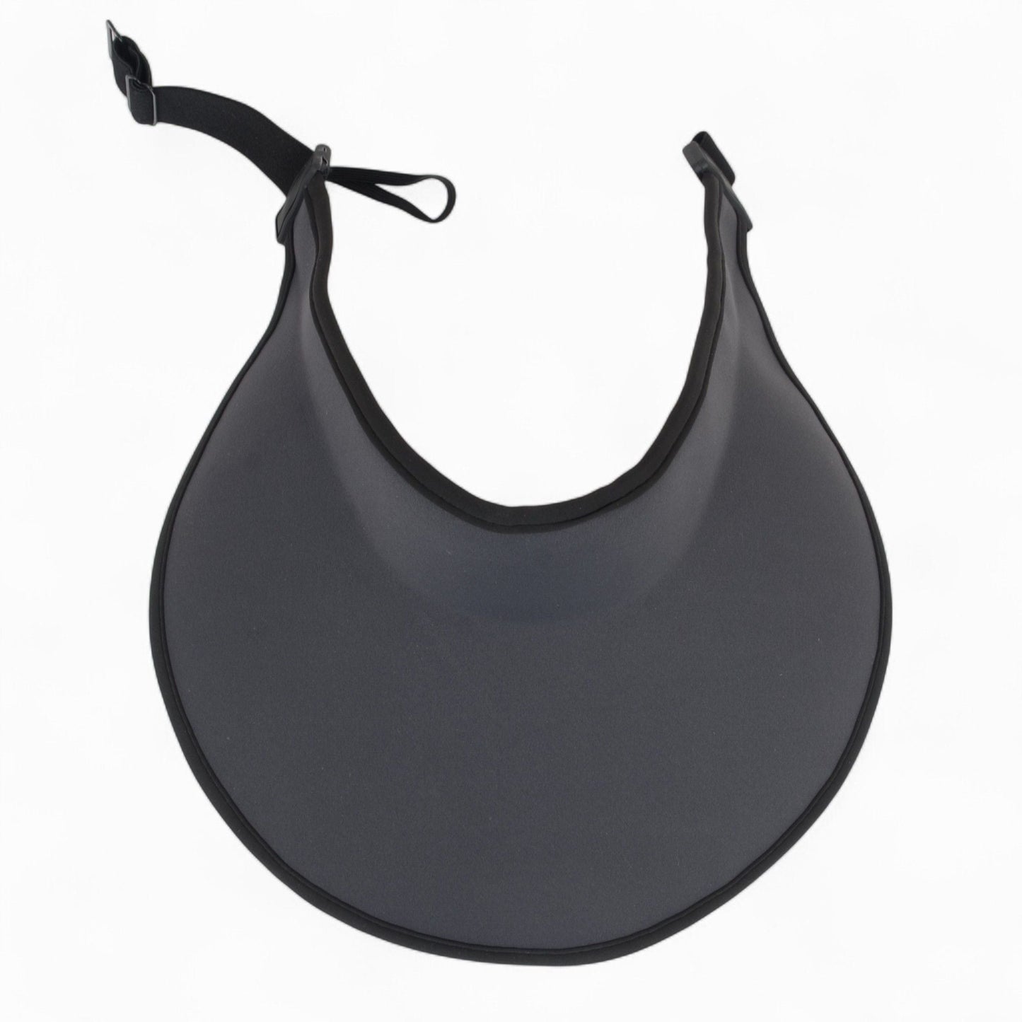 Anna-Kaci Women's Wide Brim Sun Visor Hat with Contrast Trim and Adjustable Back Strap