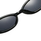 Anna-Kaci Women's Classic Elliptical Small Frame Bow Sunglasses UV400 Protection