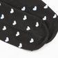 Anna-Kaci Women's Ankle Socks with Allover Heart Print and Soft Ribbed Cuff Trim