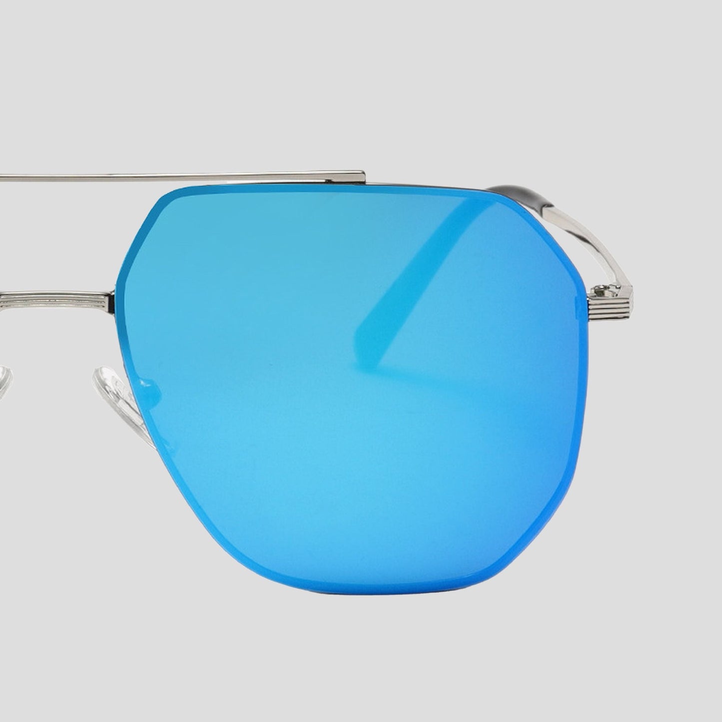 Anna-Kaci Women's Rimmed Hexagonal Polarized Aviator Sunglasses UV400 Protection