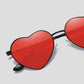 Anna-Kaci Women's Stylish Heart-Shaped Polarized Sunglasses UV400 Protection for Outdoor Activities
