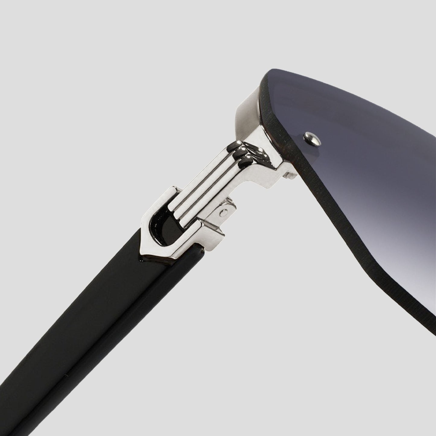 Anna-Kaci Women's Chic Trimmed Octagon Polarized Sunglasses UV400 Protection