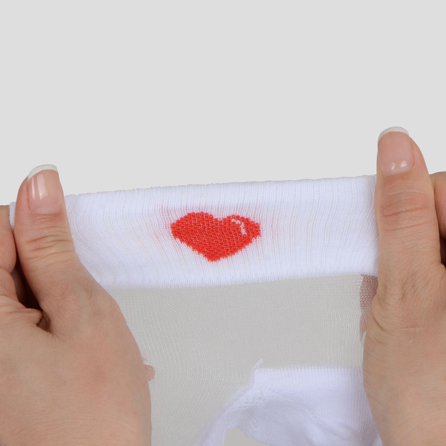 Anna-Kaci Women's Thin Semitransparent No - Show Socks 5pk Non-slip and Sweat-absorbent