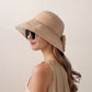 Anna-Kaci Wide Brim Bucket Hat Back Bow Detail for Sun Protection and Stylish Summer Looks