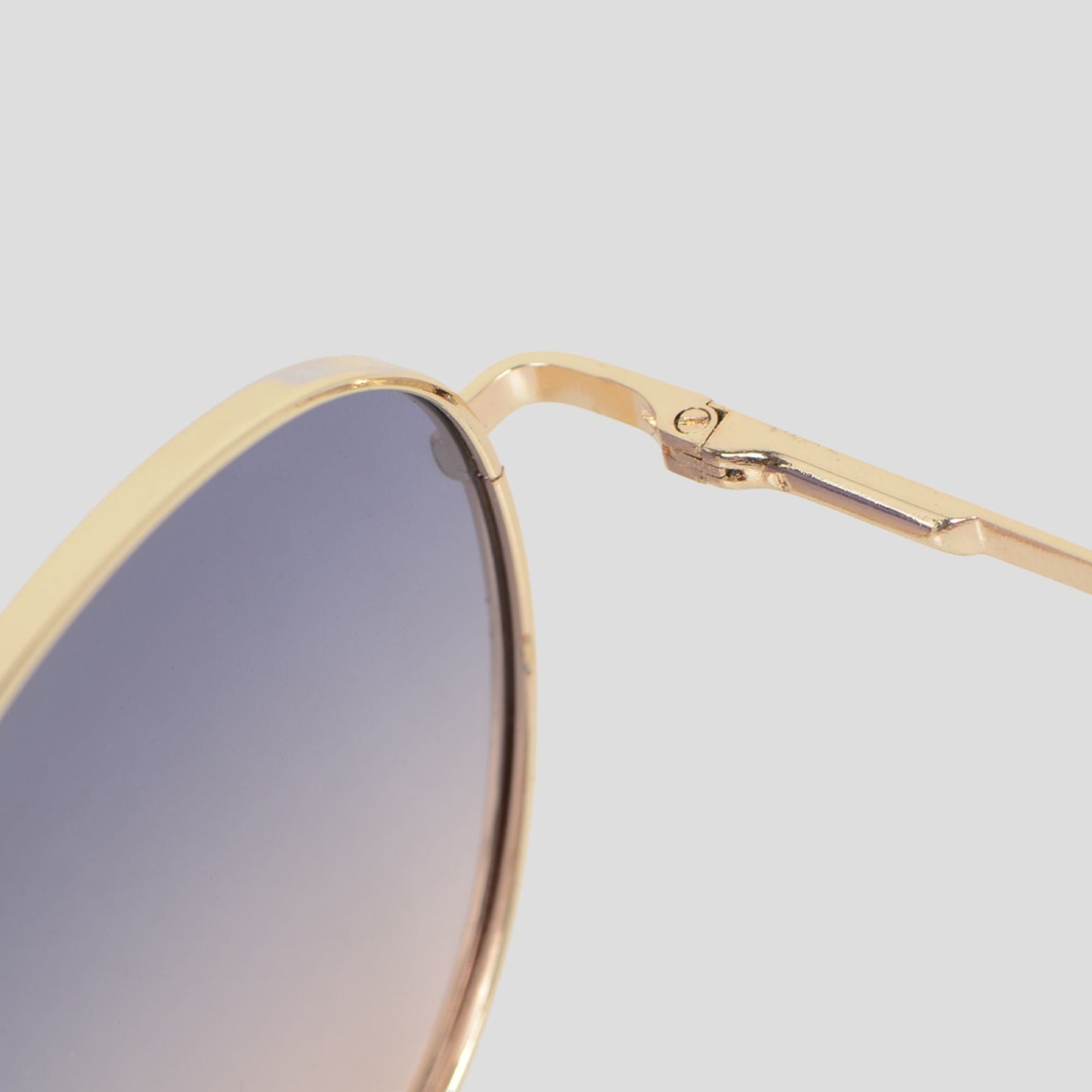 Anna-Kaci Elegant Gold - Rimmed Round Women's Polarized Sunglasses UV400 Protection