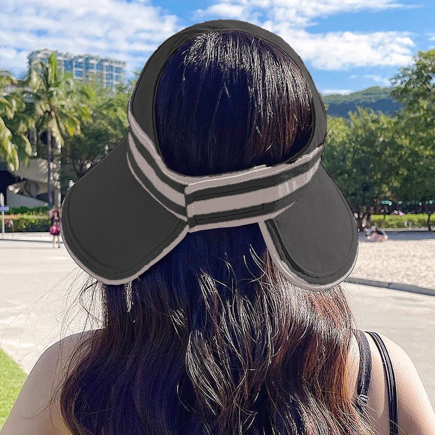 Anna-Kaci Women's Foldable Wide - Brim Sun Visor Hat