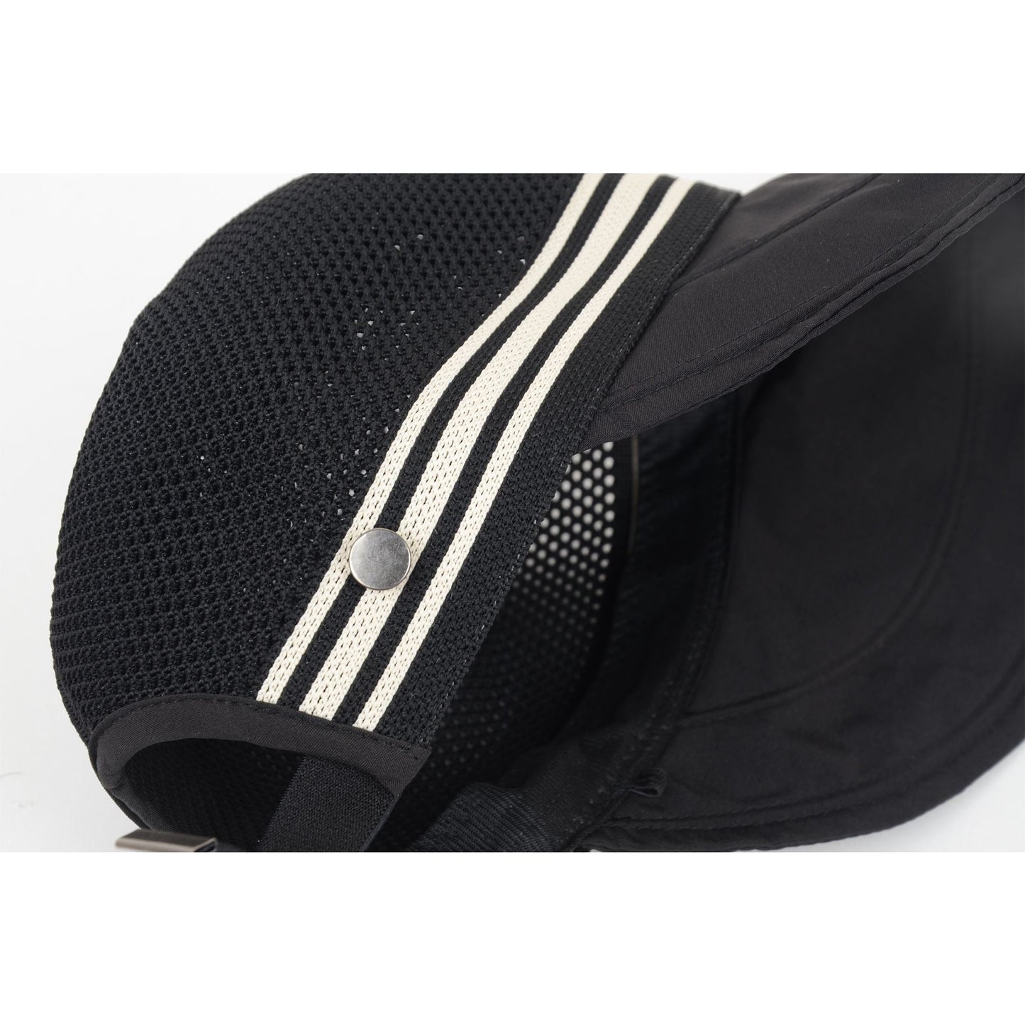 Anna-Kaci Breathable Mesh Sun Visor Cap with Ponytail Slot Adjustable Strap and Wide Brim for Outdoor Hiking and Summer Travel