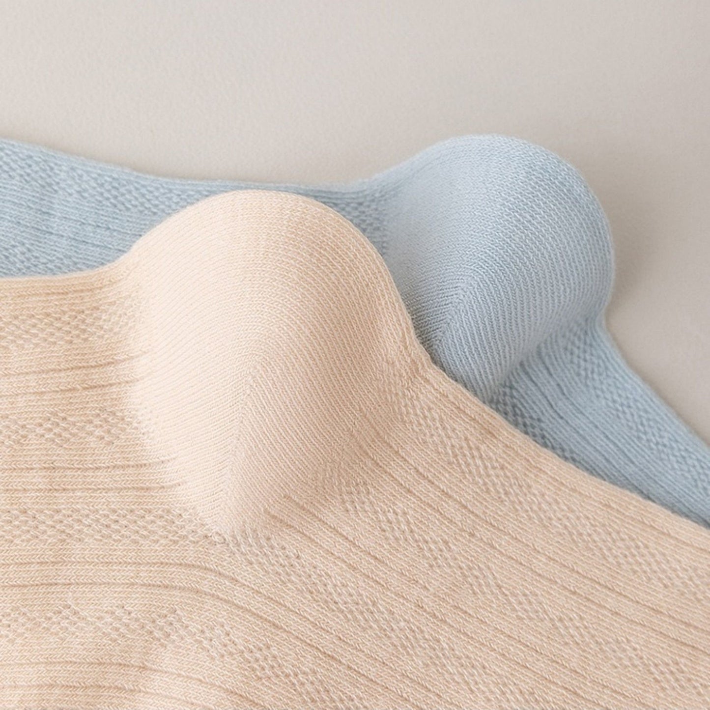 Anna-Kaci Women's Ribbed Crew Socks with Ruffle Lettuce Trim Soft Stretch Knit Comfortable Everyday 5-Pack