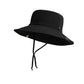 Anna-Kaci Foldable Wide Brim Bucket Hat with Chin Strap for Sun Protection and Outdoor Hiking Travel Beach Adventures