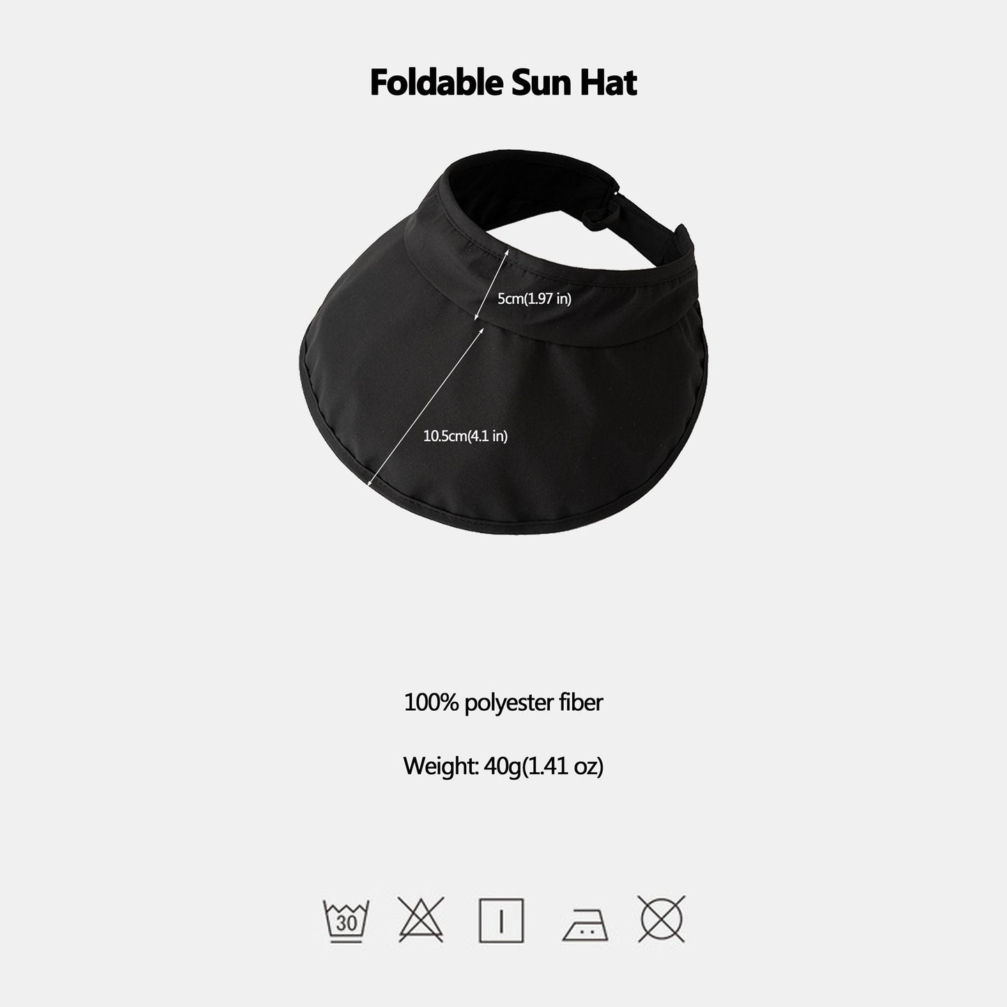 Anna-Kaci Foldable Wide - Brim Sun Visor Hat for UV Protection