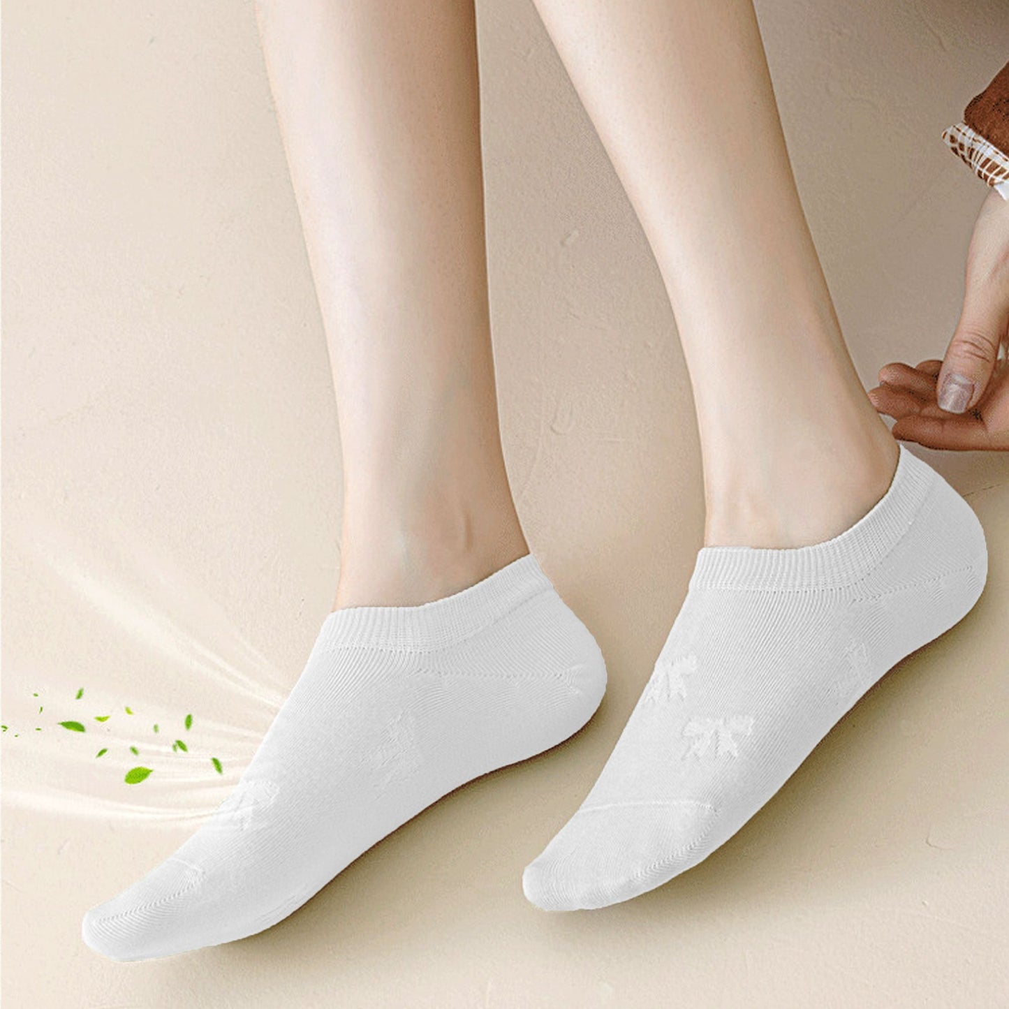 Anna-Kaci Invisible Women's Summer No-Show Liner Socks 5Pk