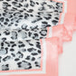 Anna-Kaci Women's Leopard Print Square Scarf with Contrast Border Satin Feel Lightweight Neck Accessory