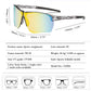 Anna-Kaci Active Women's Foldable Color-Changing UV-Protect Outdoor Sports Running Sunglasses