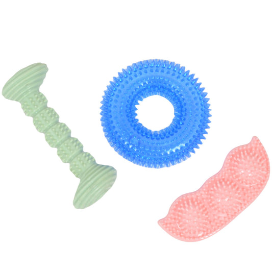 Alilang Puppy Chew Toys for Teething Soft Durable Interactive Chew Toy for Small Dogs Non-Toxic and Safe Perfect for Training