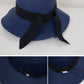 Anna-Kaci Wide Brim Straw Sun Hat with Black Ribbon Bow Adjustable Chin Strap Inner Sweatband for Outdoor and Travel Use