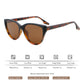 Anna-Kaci Women's Stylish Black Cat - Eye Polarized Sunglasses UV400 Protection