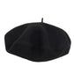 Alilang Women's Wool French Beret Hats Solid Color Classic Beanie Fall Winter Cap