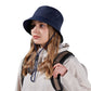 Anna-Kaci Lightweight Packable Bucket Hat with Ventilated Crown Chin Strap and Adjustable Fit for Travel Hiking and Outdoor Use