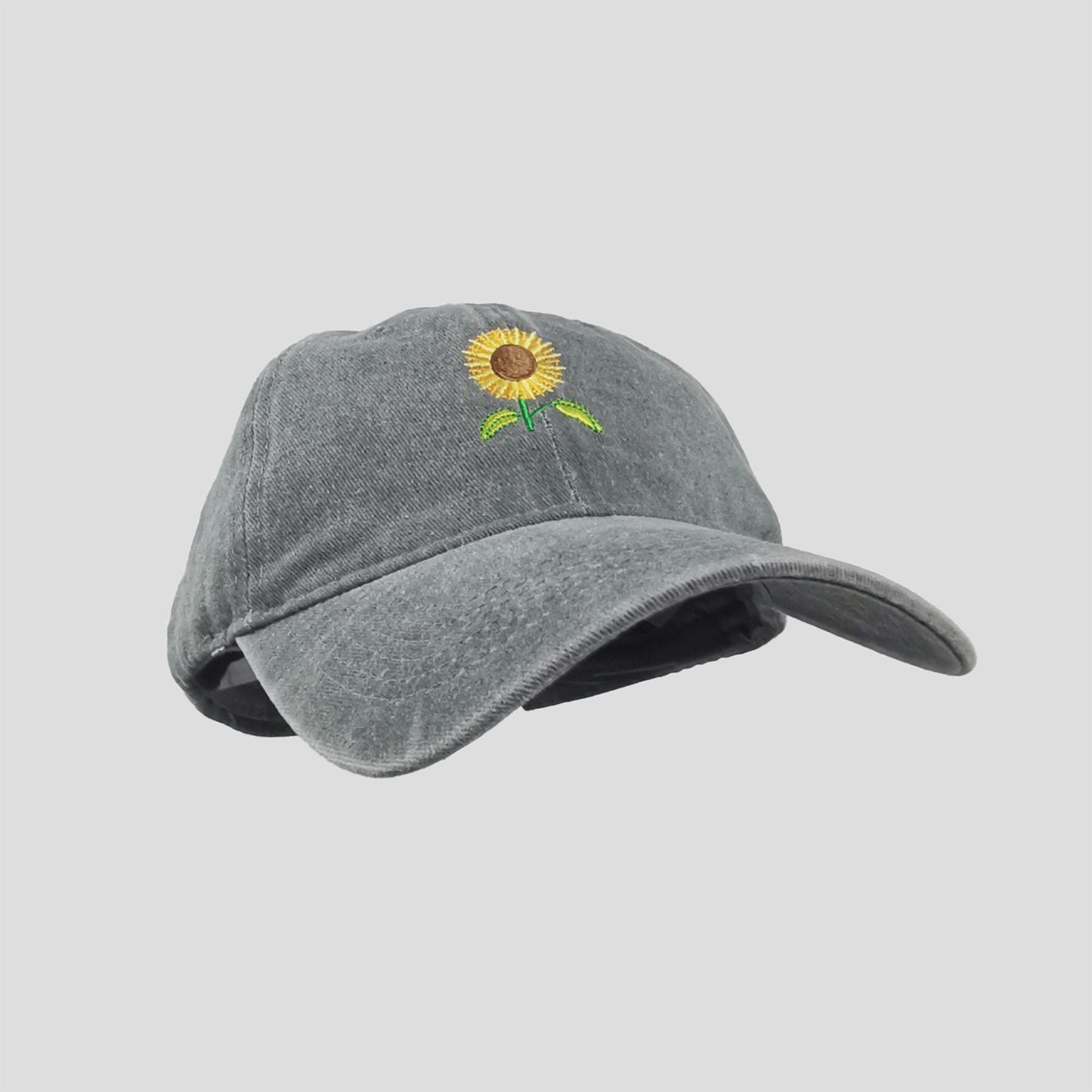Anna-Kaci Women's Baseball Cap with Sunflower Embroidery