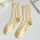 Anna-Kaci Women's Adorable Ruffled Lace-Up Socks Wicking Cotton for Casual Comfort 3 Pairs