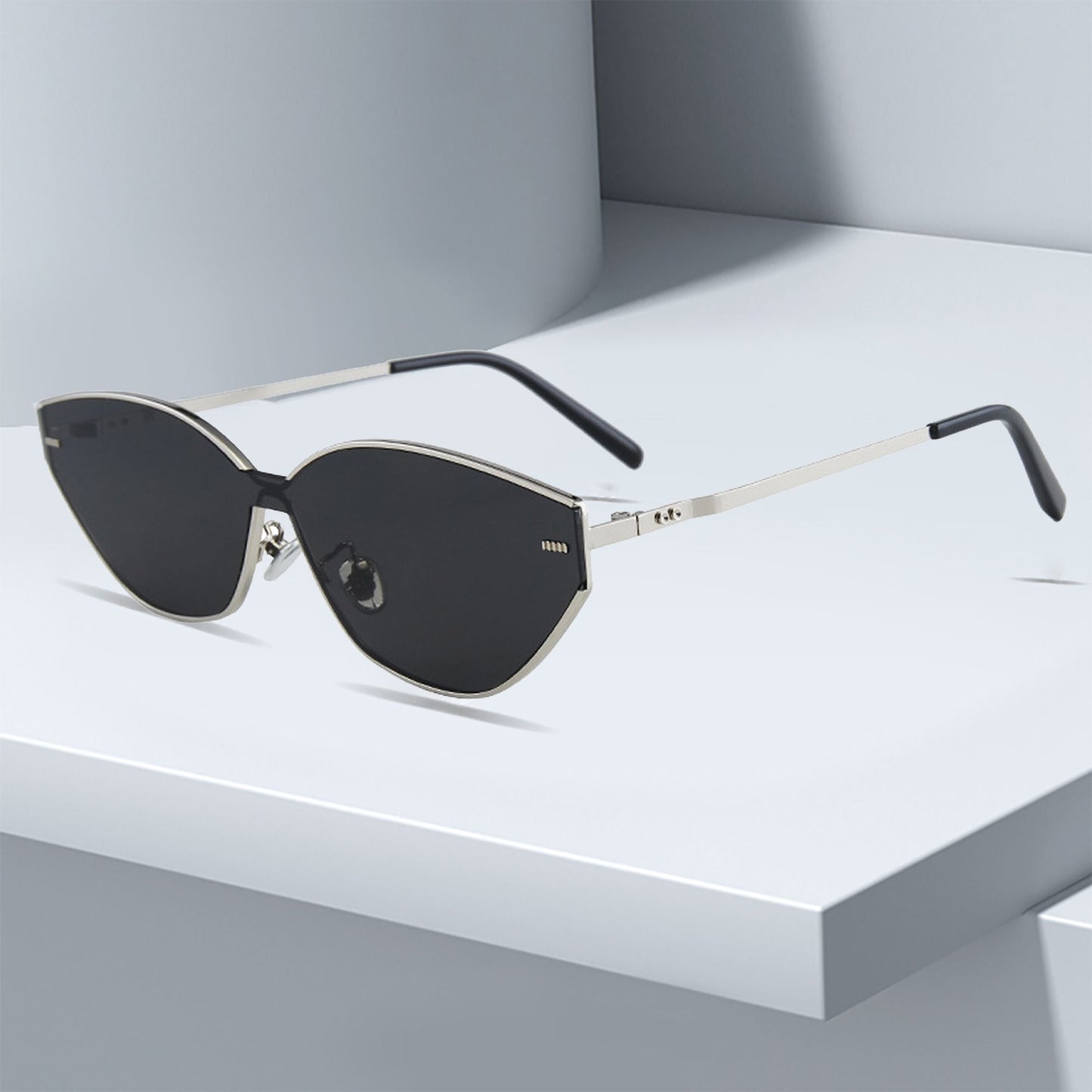 Anna-Kaci Women's Stylish Cat-Eye Polarized Sunglasses UV400 Protection