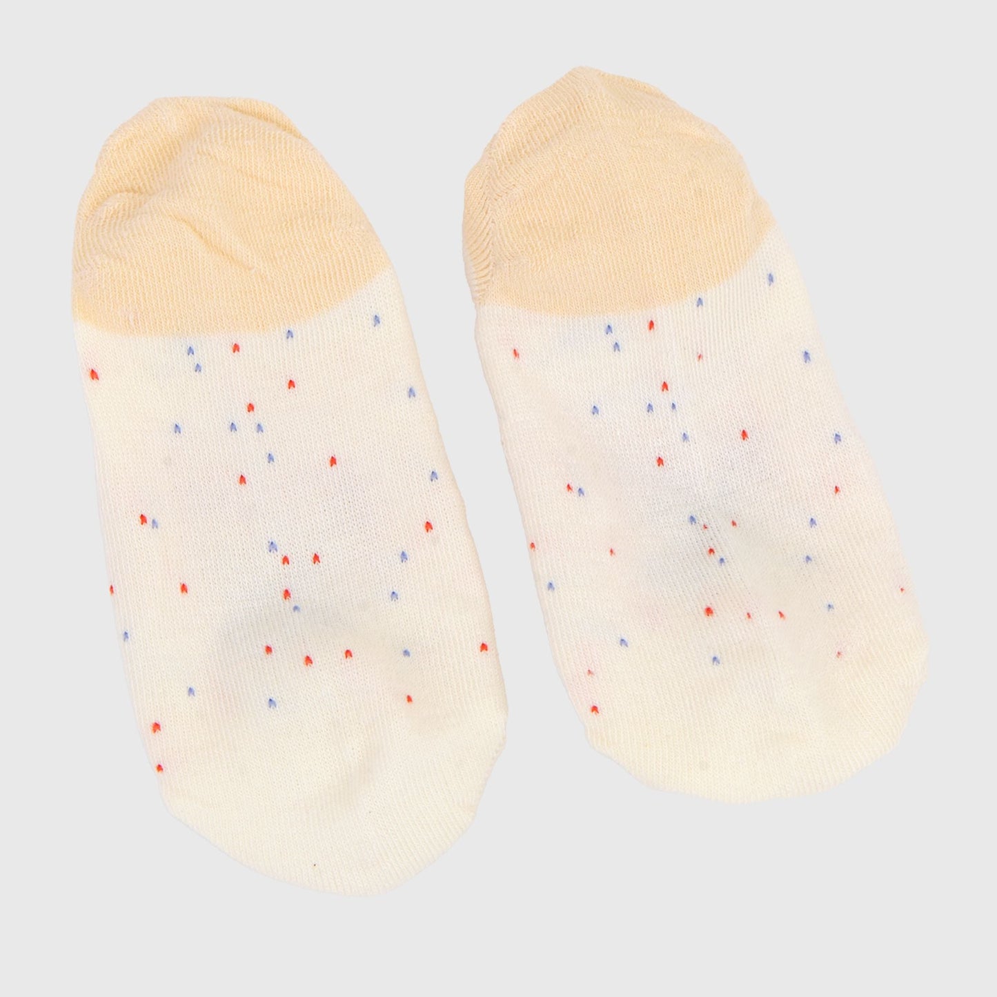 Anna-Kaci Women's Charming No Show Socks Seamless Toe Cotton 6Pk