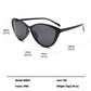 Anna-Kaci Women's Trendy Cat-Eye Sunglasses