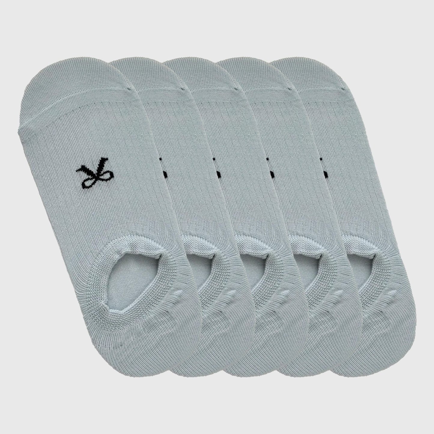 Anna-Kaci Women's No-Show Liner Socks with Bow Accent 5Pk