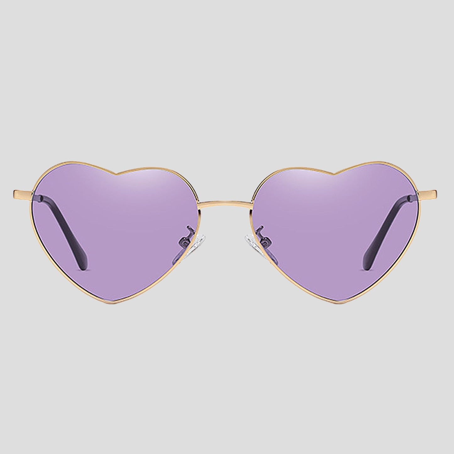 Anna-Kaci Women's Stylish Heart-Shaped Polarized Sunglasses UV400 Protection for Outdoor Activities