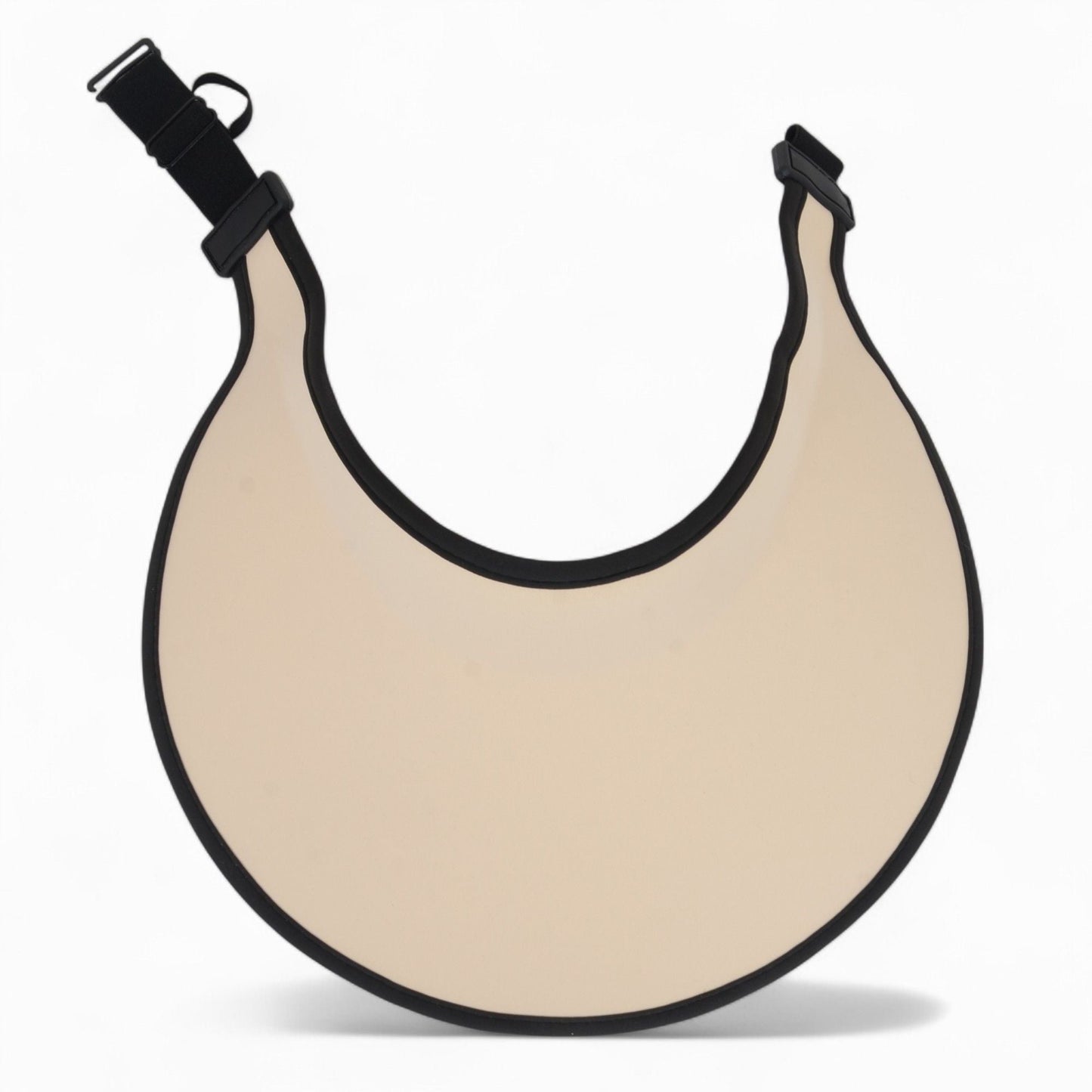 Anna-Kaci Women's Wide Brim Sun Visor Hat with Contrast Trim and Adjustable Back Strap