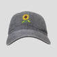 Anna-Kaci Women's Baseball Cap with Sunflower Embroidery