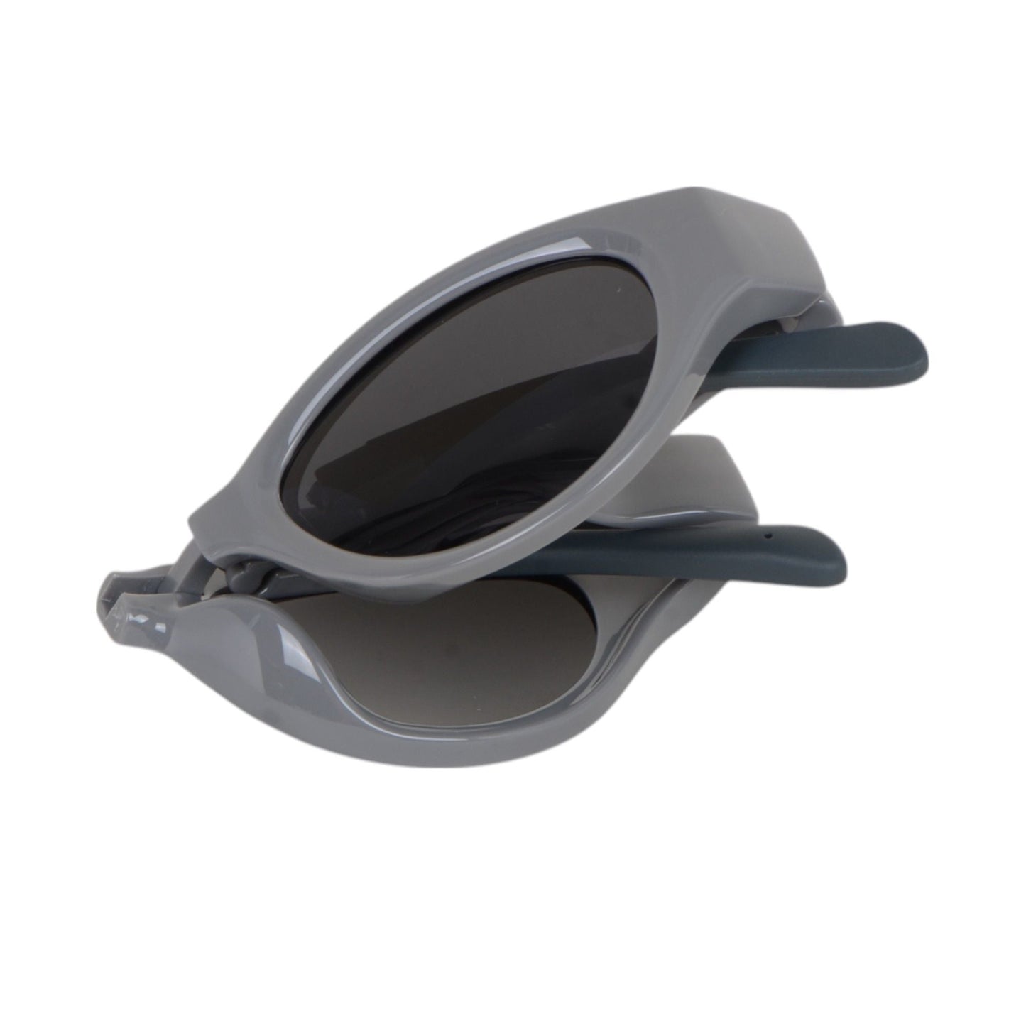 Anna-Kaci Women's Retro Y2K Futuristic Folding Sunglasses UV400 protection